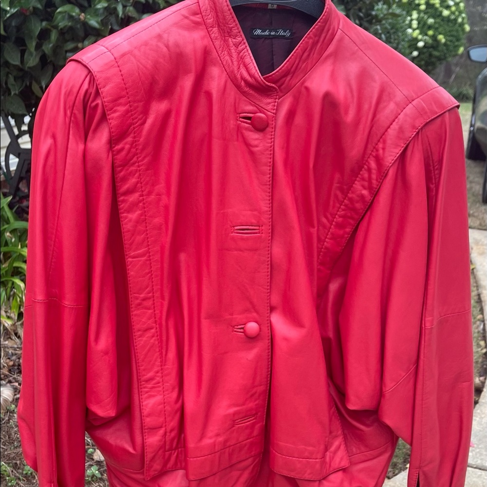 Bally leather jacket